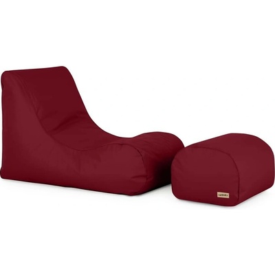 SakyPaky Sakypak s podnožníkom červená