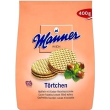 Manner Törtchen Haselnuss 400 g