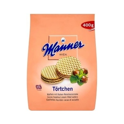 Manner Törtchen Haselnuss 400 g – Zboží Dáma