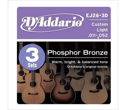 D'addario EJ26-3D