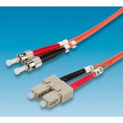 Roline Fiber Optic 62.5-125um, ST-SC, 3m, Value 21.99. 9203