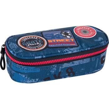 Image 1 of COOLPACK Елипсовиден ученически несесер Cool Pack Campus - Badges B Blue (B62154)