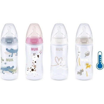 Nuk FC+Temperature Control Box Flow Control cumlík pink 300 ml