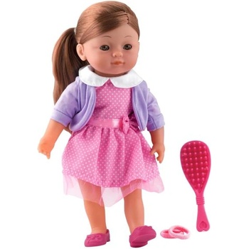 Dolls World Модна кукла Елизабет брюнетка с аксесоари 36 см
