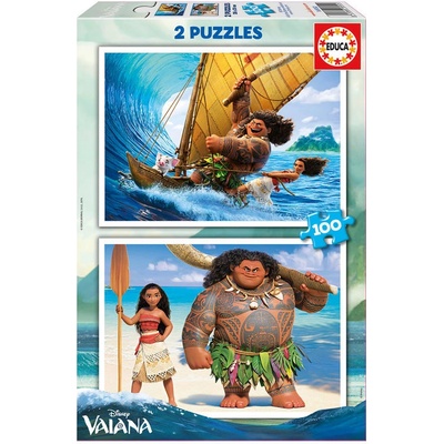 Educa Vaiana 2 x 100 dielov