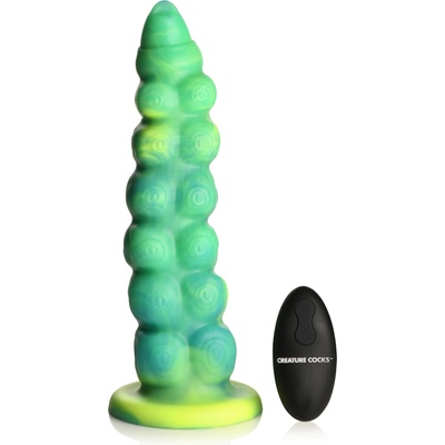 Creature Cocks Squirmer Thrusting & Vibrating Silicone Dildo