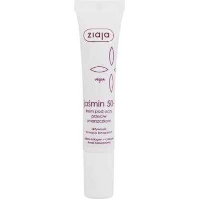 Ziaja Jasmine Anti-Wrinkle Eye Cream изглаждащ околоочен крем 15 ml за жени