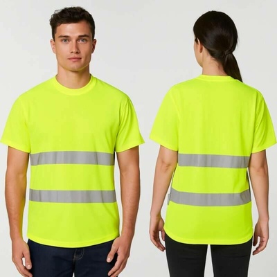 Portwest tričko Mesh C394 krátký rukáv reflexní Žlutá S