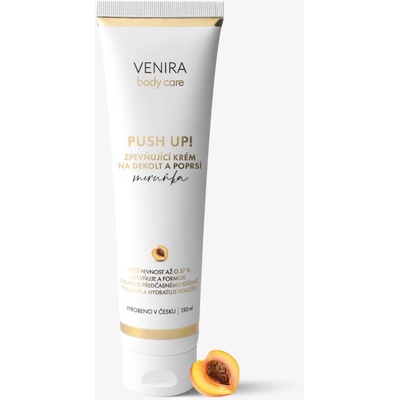 Venira Push-Up zpevňující krém na dekolt a poprsí meruňka 150 ml – Zbozi.Blesk.cz