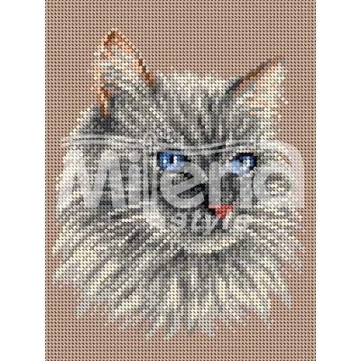 Milena Style Котка - гоблен с щампа без конци