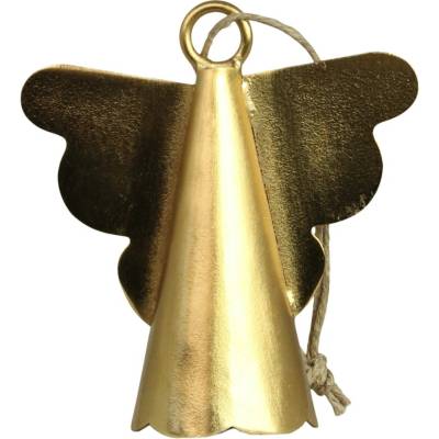 Strömshaga Závěsná vánoční ozdoba Angel Brass zlatá barva kov