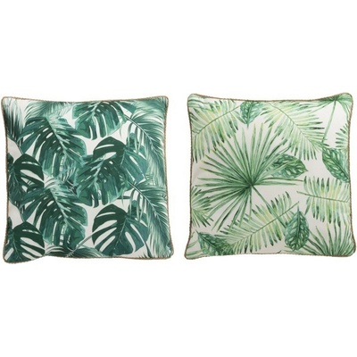 J-Line by Jolipa 2ks polštáře s výplní Tropical Lagoon 45x45