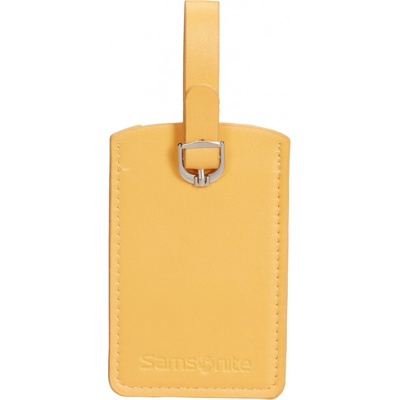 Samsonite Rectangle Luggage Tag 121307/2022 žlutá