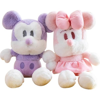 28 СМ ПЛЮШЕНА МИШКА В 2 ЦВЯТА