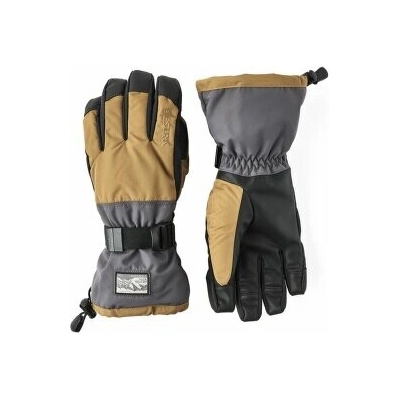 Hestra Gauntlet Sr Dark sand/Graphite hnědá