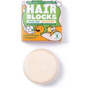 Shower Blocks Solid Shampoo - Sweet Orange & Bergamot Цвят: зелен