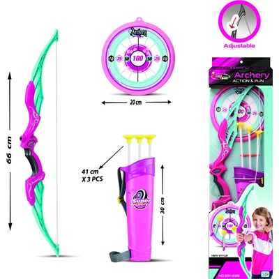 RKToys Růžová sada malého lučištníka