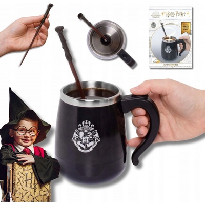 Hrnček z kovu plast Harry Potter Magic Stirring Mug 450 ml