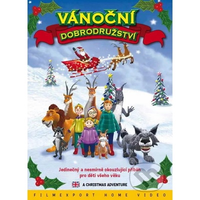Vánoční dobrodružství papírový obal DVD