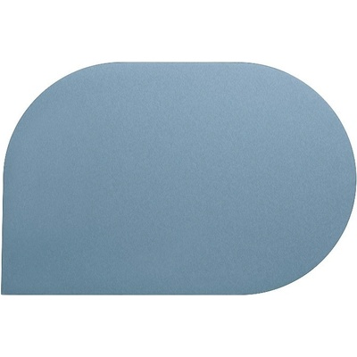 KELA prostírání EDEL PU kůže kouřově modrá 45,0x30,0x0,17cm KL-12662