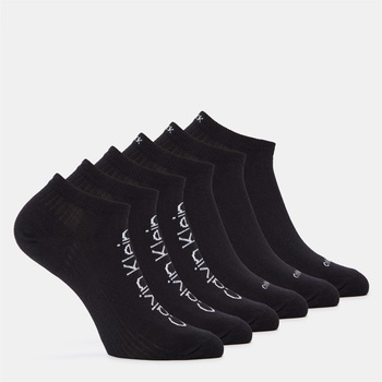 Image 1 of Calvin Klein Чорапи Calvin Klein Women's 6-Pack Trainer Socks - Black