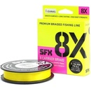 Sufix Šnúra SFX 8X Žltá 135m 0,165mm 10kg