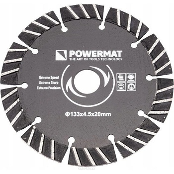 Powermat Diamantový kotouč 133 x 4.5 x 20 mm PM1009