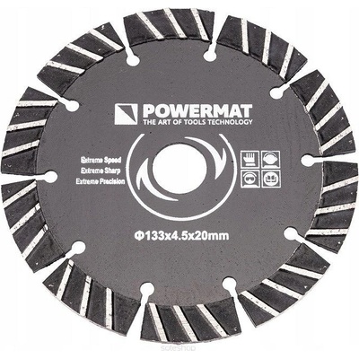 Powermat Diamantový kotouč 133 x 4.5 x 20 mm PM1009