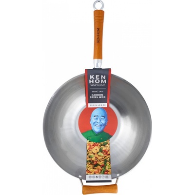 Ken Hom wok z uhlíkové oceli řada Excellence 36 cm