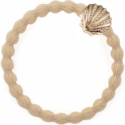 By Eloise London Bling Charms Seashell Ластик за коса за жени цвят Sand