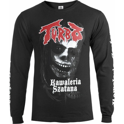 Tričko metal CARTON Turbo KAWALERIA SZATANA černá
