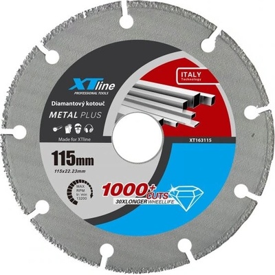 XTline Kotúč univerzálny 125 x 22,2 mm XT163125