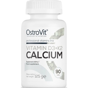 OstroVit Vitamin D3 2000 + K2 100 mcg + Calcium [90 Таблетки]