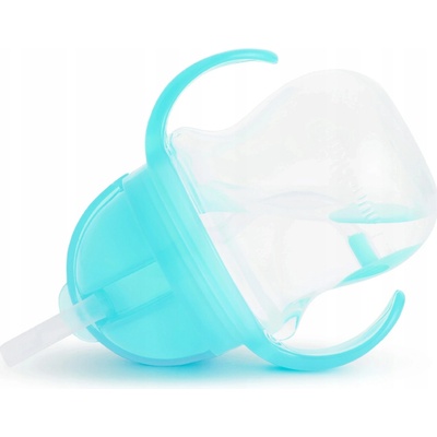 Munchkin Click Lock Tip & Sip hrnek s brčkem Blue 207 ml