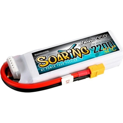 Gens ace Baterie GensAce Soaring LiPo 30C 4S1P 14.8 V 2200 mAh