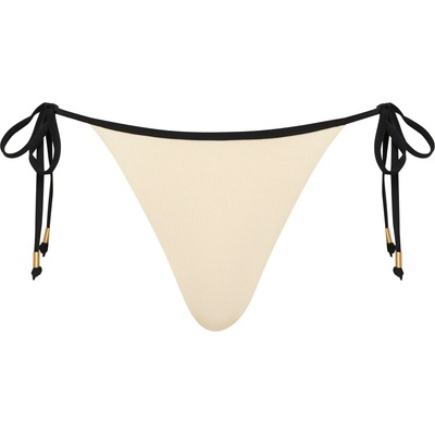 Seafolly Дамско бикини долнище Seafolly Women's Beach Bound Tie Side Rio Pant Bikini bottom - Ecru - размер 44 (EU) (150-5769-0317)