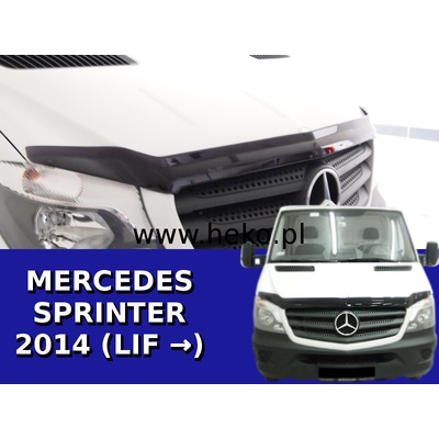 Deflektory prednej kapoty MERCEDES SPRINTER 2014 LIF->