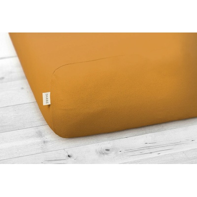 Darré Jersey prostěradlo medově žluté 60x120x20