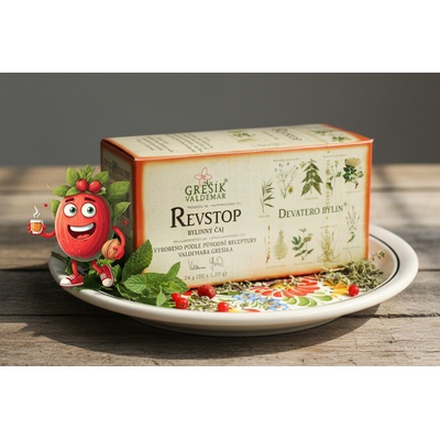 Grešík Devatero bylin Revmatin Revstop 20 n.s.