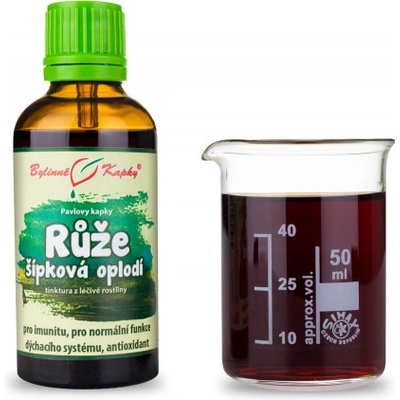 Bylinné kapky Ruža galská bylinné kvapky tinktúra 50 ml