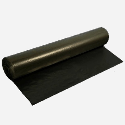 Den Braven PE fólie stavební rukáv PE fólie stavební rukáv , 1 m x 50 m, černá 1 m x 50 m, tloušťka: 100 µm