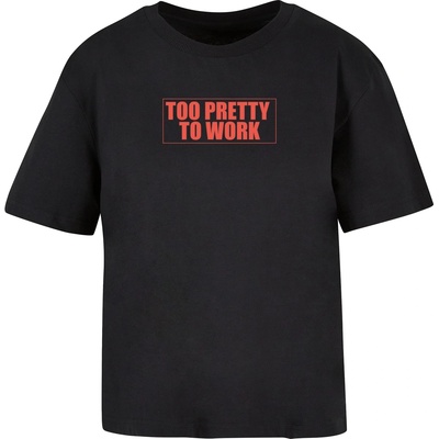 Mister Tee Тениска Too Pretty To Work Tee black XXLUB-MST158-00007 - Камуфлаж, размер S