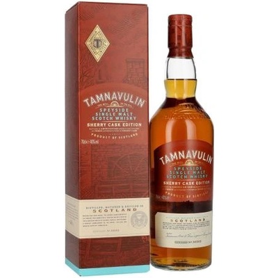 Tamnavulin Sherry Cask Single Malt 40% 0,7 l (kartón)