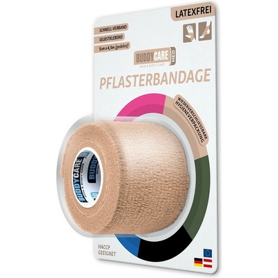 BuddyCare Náplast 5 cm x 4,5 m pleťová