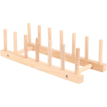 Bigjigs Toys Дървена стойка за пъзели Bigjigs (POS025)