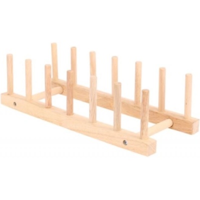 Bigjigs Toys Дървена стойка за пъзели Bigjigs (POS025)