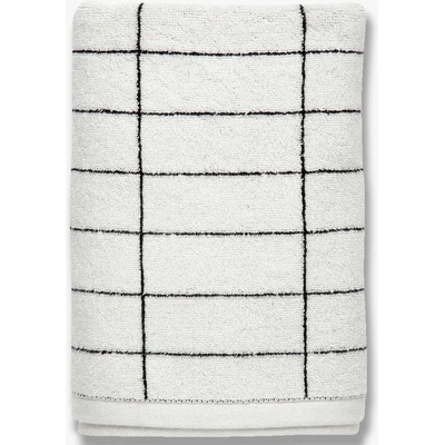 Mette Ditmer Denmark - Tile Stone Bílé bavlněné ručníky v sadě 2 ks 40 x 60 cm