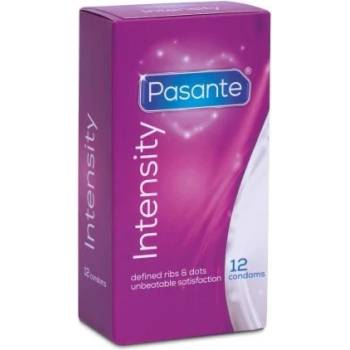 Image 1 of Pasante 12 бр. Релефни презервативи Pasante Intensity