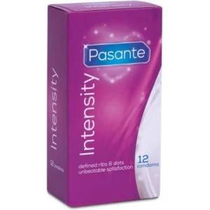 Pasante 12 бр. Релефни презервативи Pasante Intensity - sexo