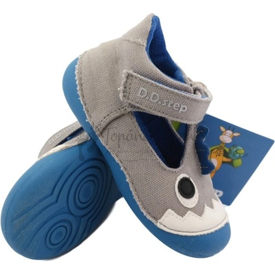 D.D.Step detské sandálkové plátenky C015-329 GREY